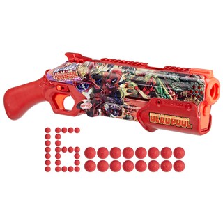 Foto 1 | Blaster Nerf Marvel Deadpool Con 16 Rondas Acumuladas Rival 14+ - Venta Internacional.