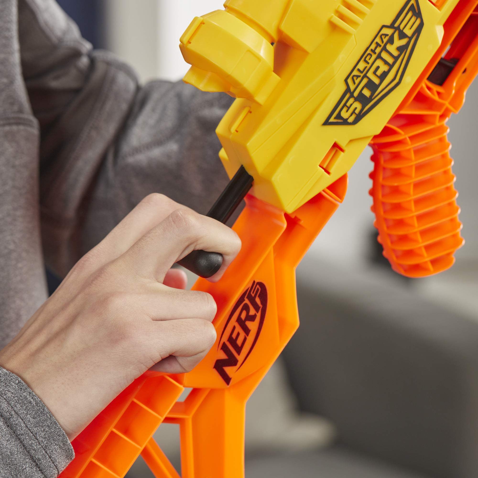 Foto 5 pulgar | Set Nerf Alpha Strike Battalion Con 4 Lanzadores Y 4 Semiobjetivos - Venta Internacional.