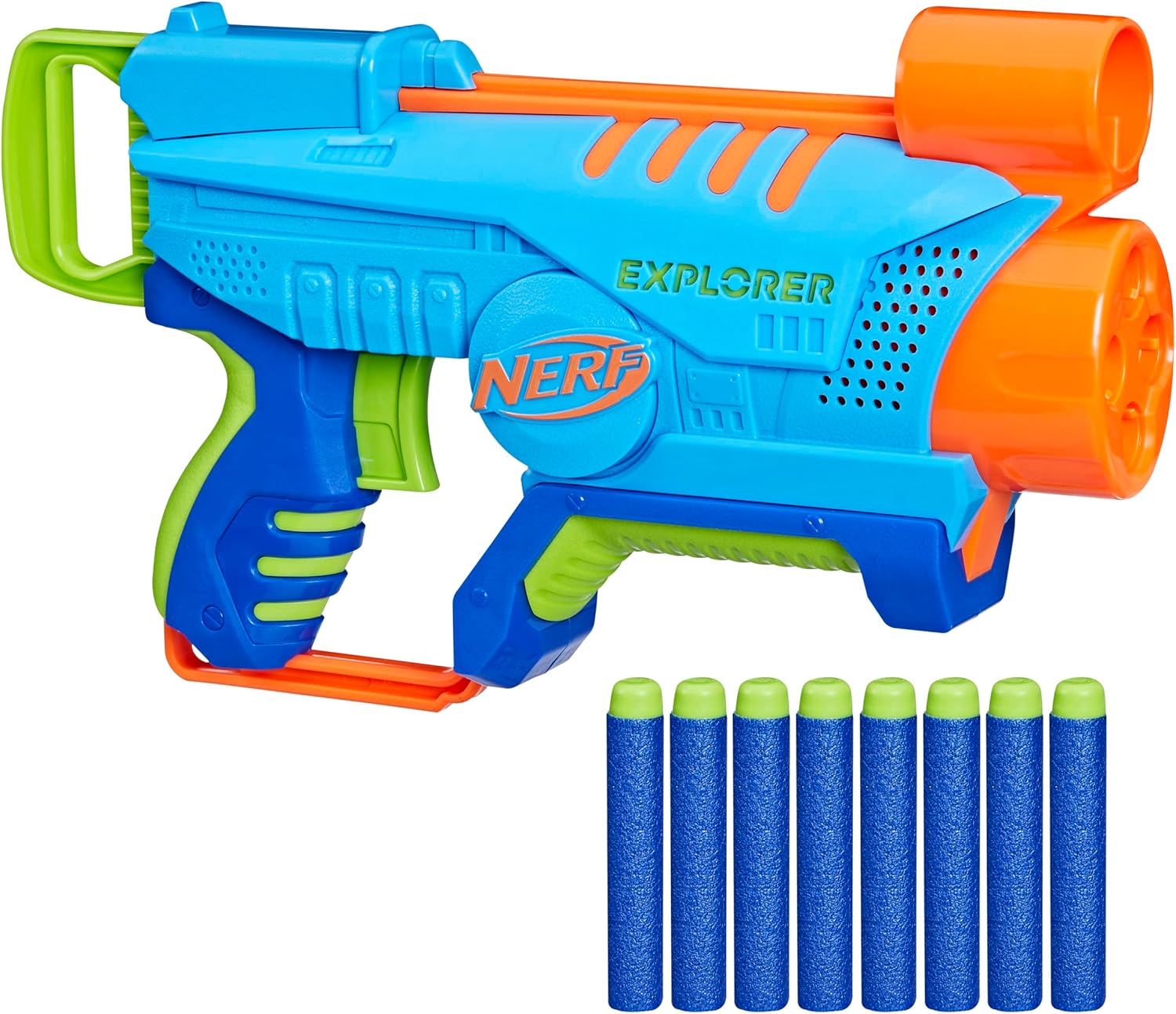 Foto 3 pulgar | Lanzador Nerf Elite Jr. Explorer De Hasbro