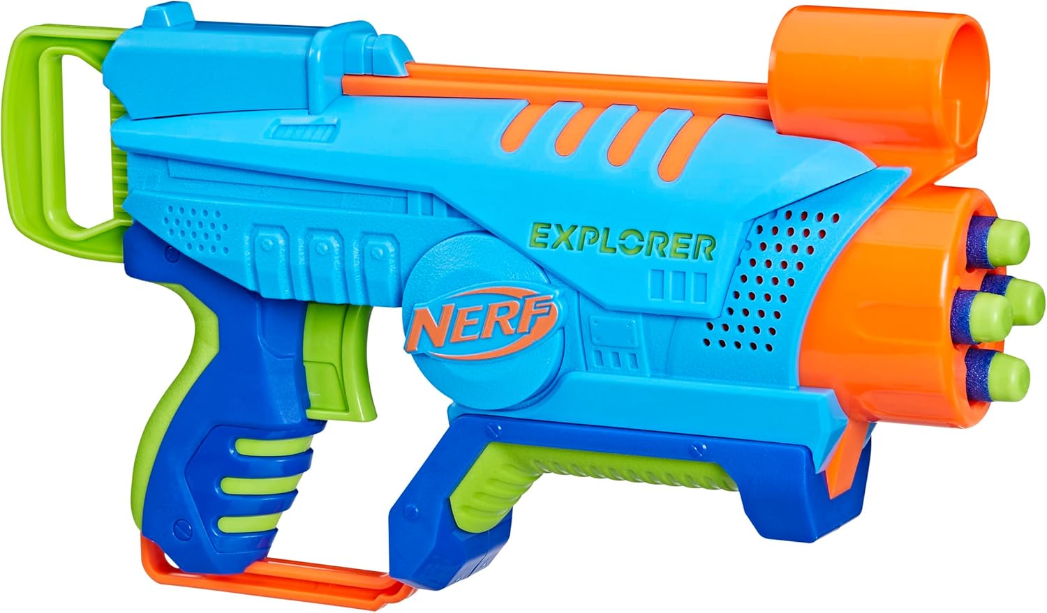 Foto 4 pulgar | Lanzador Nerf Elite Jr. Explorer De Hasbro