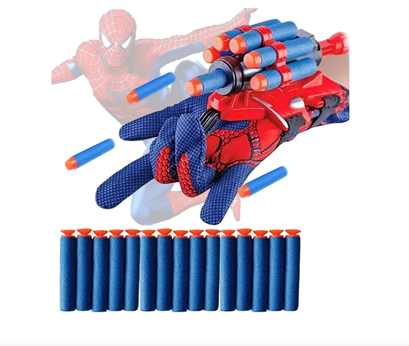 Foto 2 pulgar | Lanzador Guante Jet De Spiderman Cosplay Juguete Para Niños Color Rojo Wünd
