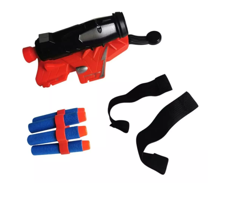Foto 4 pulgar | Lanzador Guante Jet De Spiderman Cosplay Juguete Para Niños Color Rojo Wünd