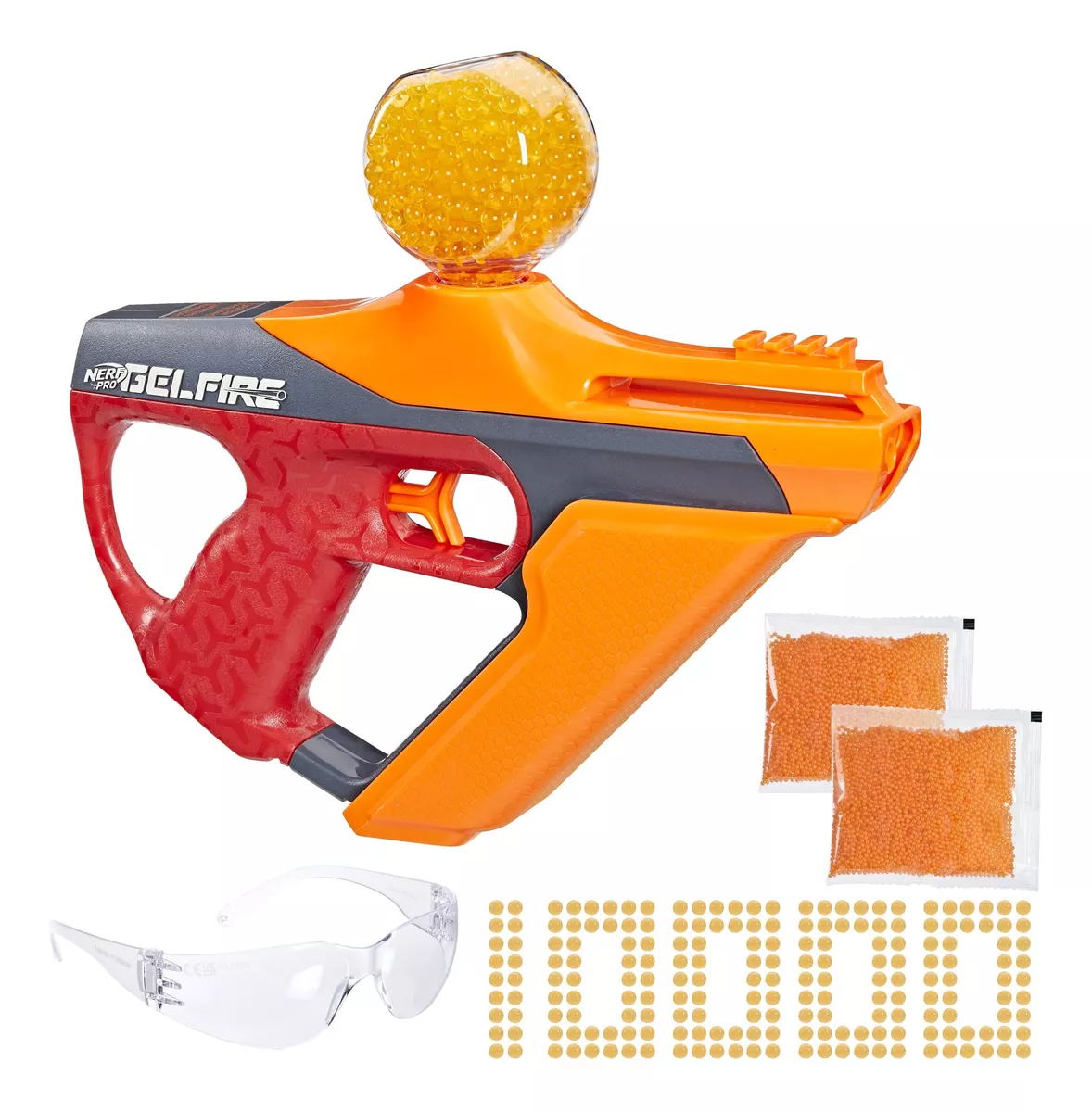 Foto 3 pulgar | Lanzador Nerf Pro Gelfire Uproar 10,000 Balas