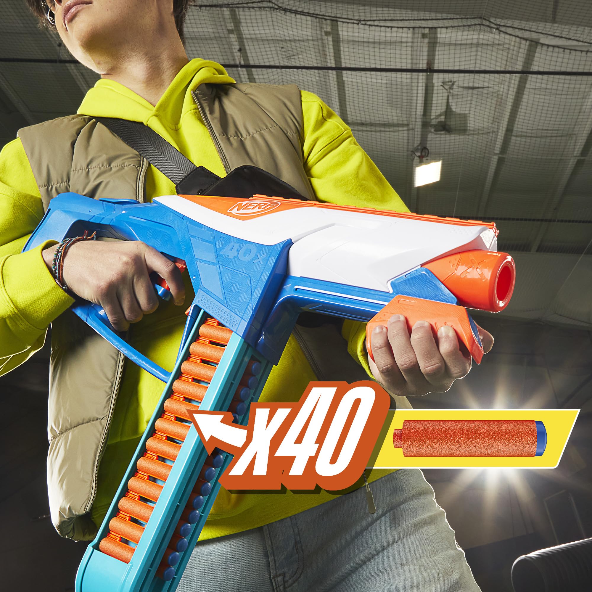 Foto 5 pulgar | Dart Blaster Nerf N Series Infinite Con 80 Dardos Y Cinturón De Batalla - Venta Internacional.