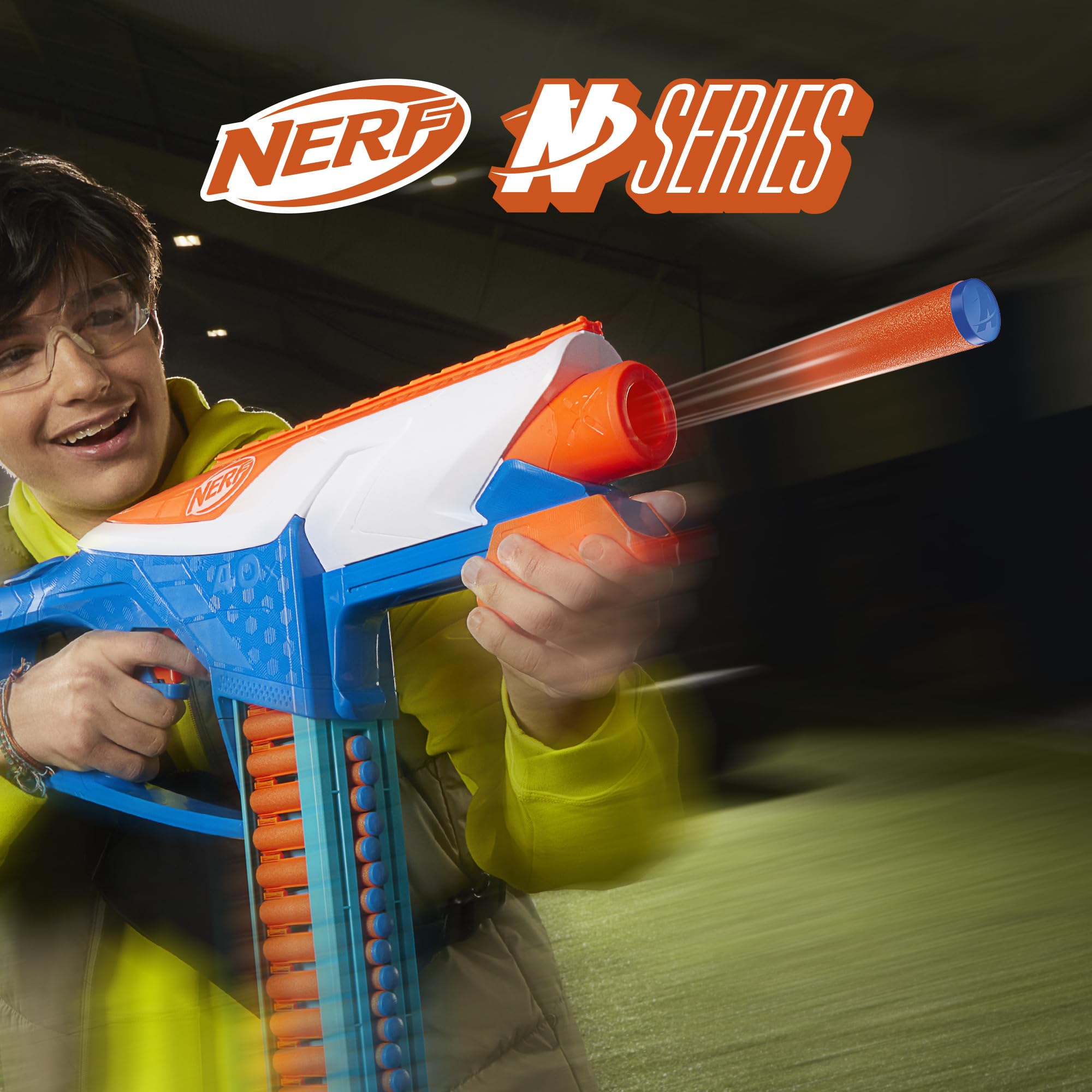 Foto 6 pulgar | Dart Blaster Nerf N Series Infinite Con 80 Dardos Y Cinturón De Batalla - Venta Internacional.