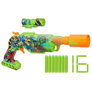 Foto 1 | Perforadora Dart Blaster Nerf Zombie Con 16 Dardos, Alcance Para Más De 8 Años - Venta Internacional.