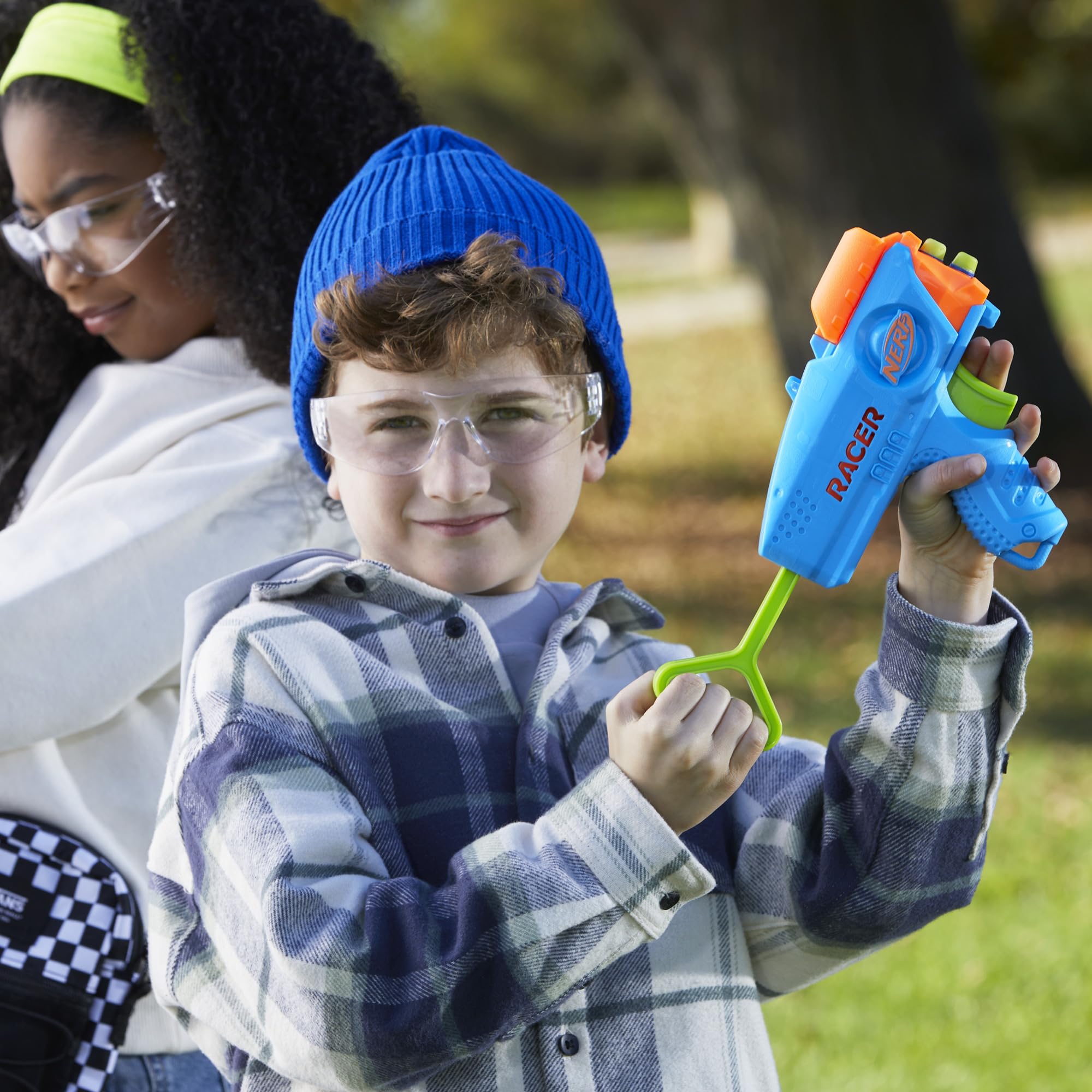 Foto 6 pulgar | Dart Blaster Nerf Elite Junior Racer Con 4 Dardos Durante Más De 6 Años - Venta Internacional.