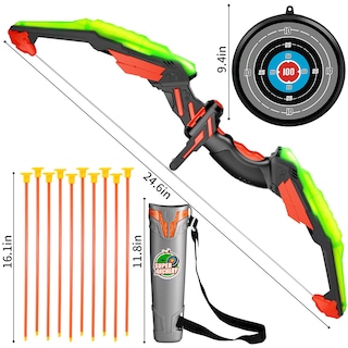 Foto 2 | Juego de Arco y Flecha Temi con Iluminación Led - Venta Internacional