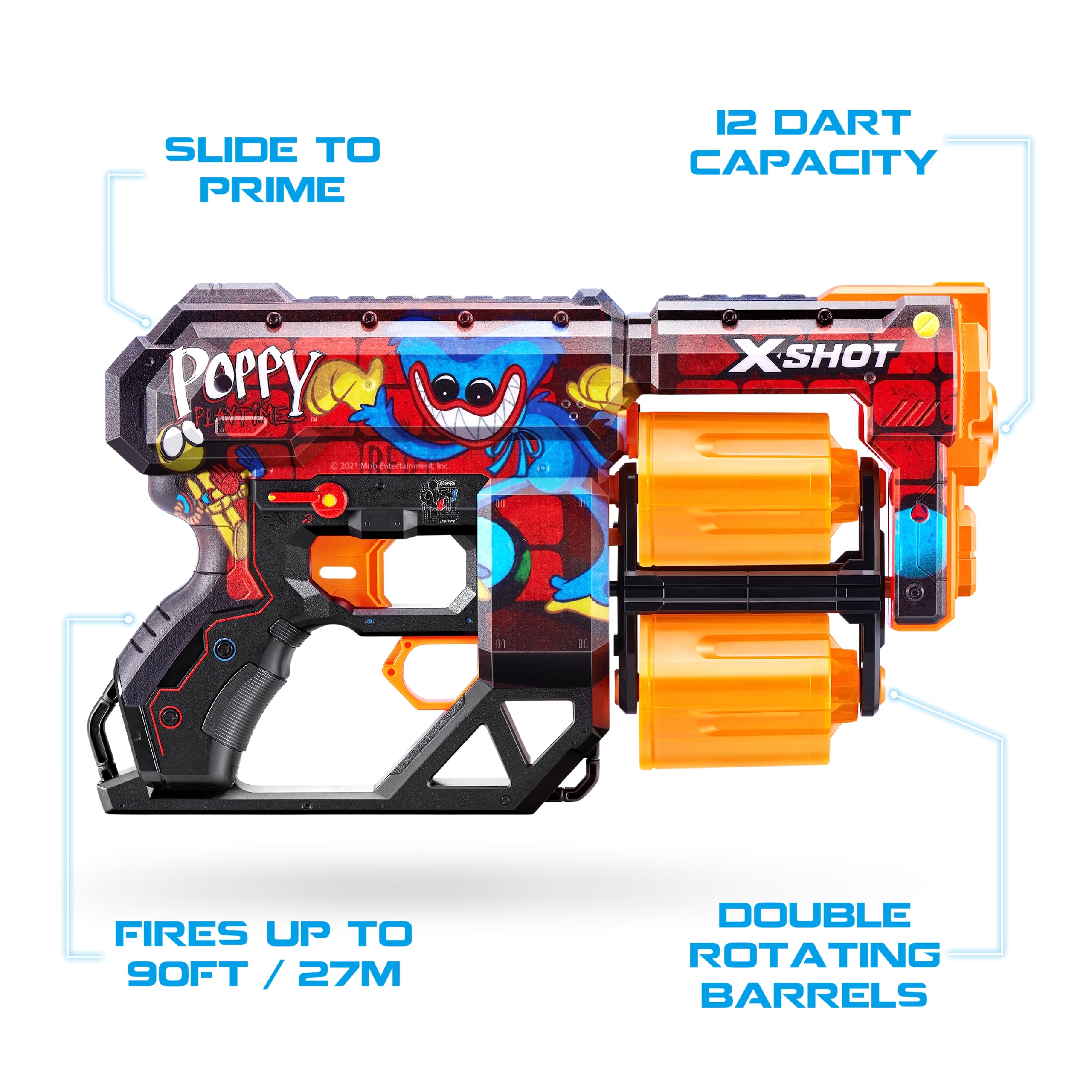 Foto 4 pulgar | Lanzador Blaster Shot Skins Dread Blaster Poppy Playtime - Venta Internacional