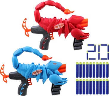 Foto 2 | Nerf Wild Venompack Incluye 2 Lanzadores Hasbro