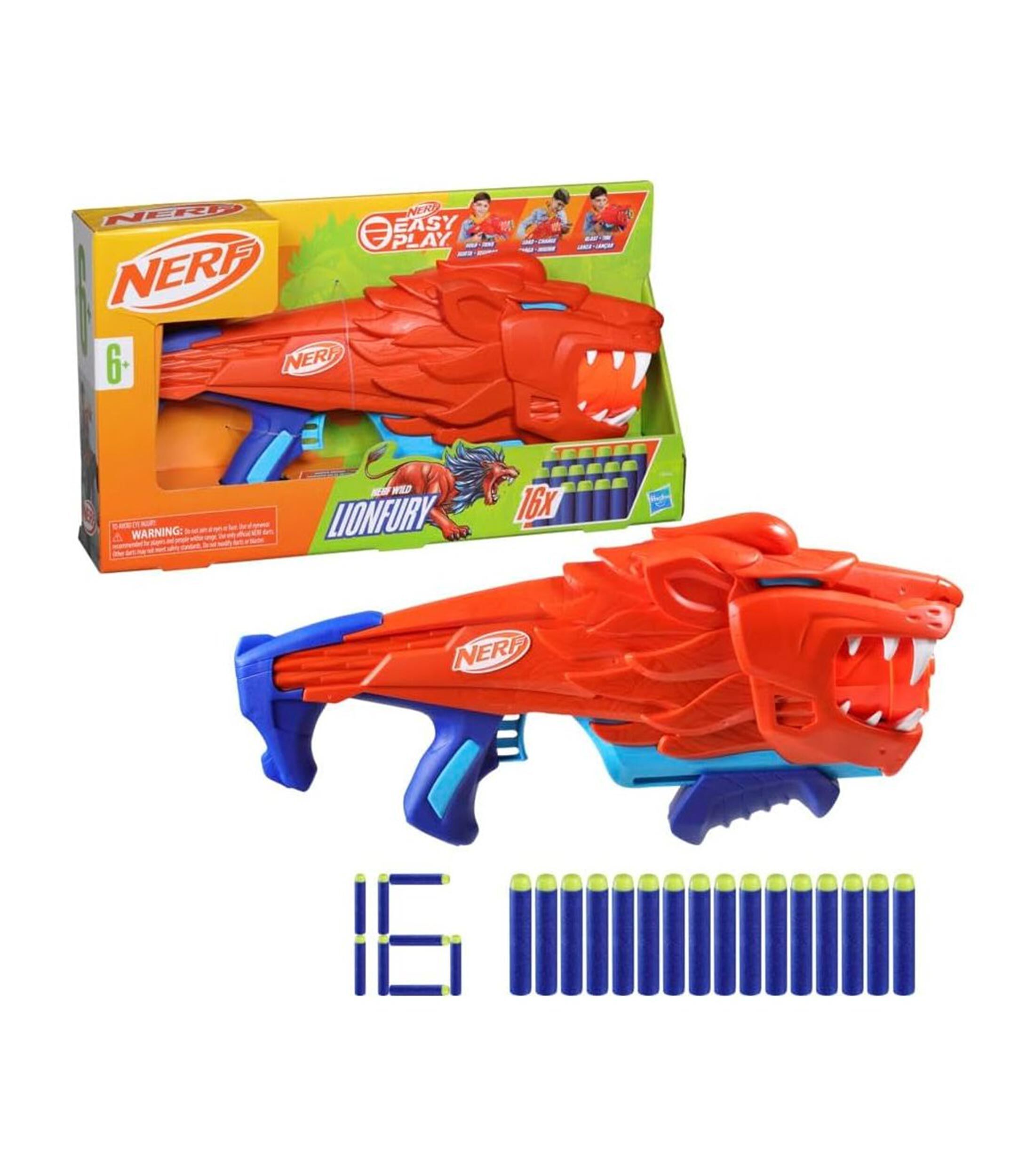 Foto 2 pulgar | Nerf Junior Wild Lionfuryhasbro
