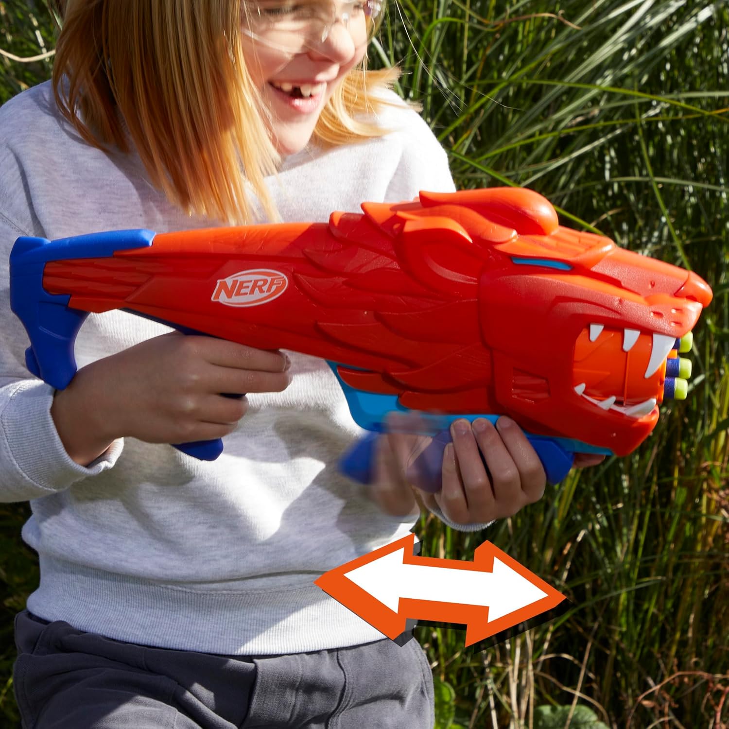 Foto 5 pulgar | Nerf Junior Wild Lionfuryhasbro