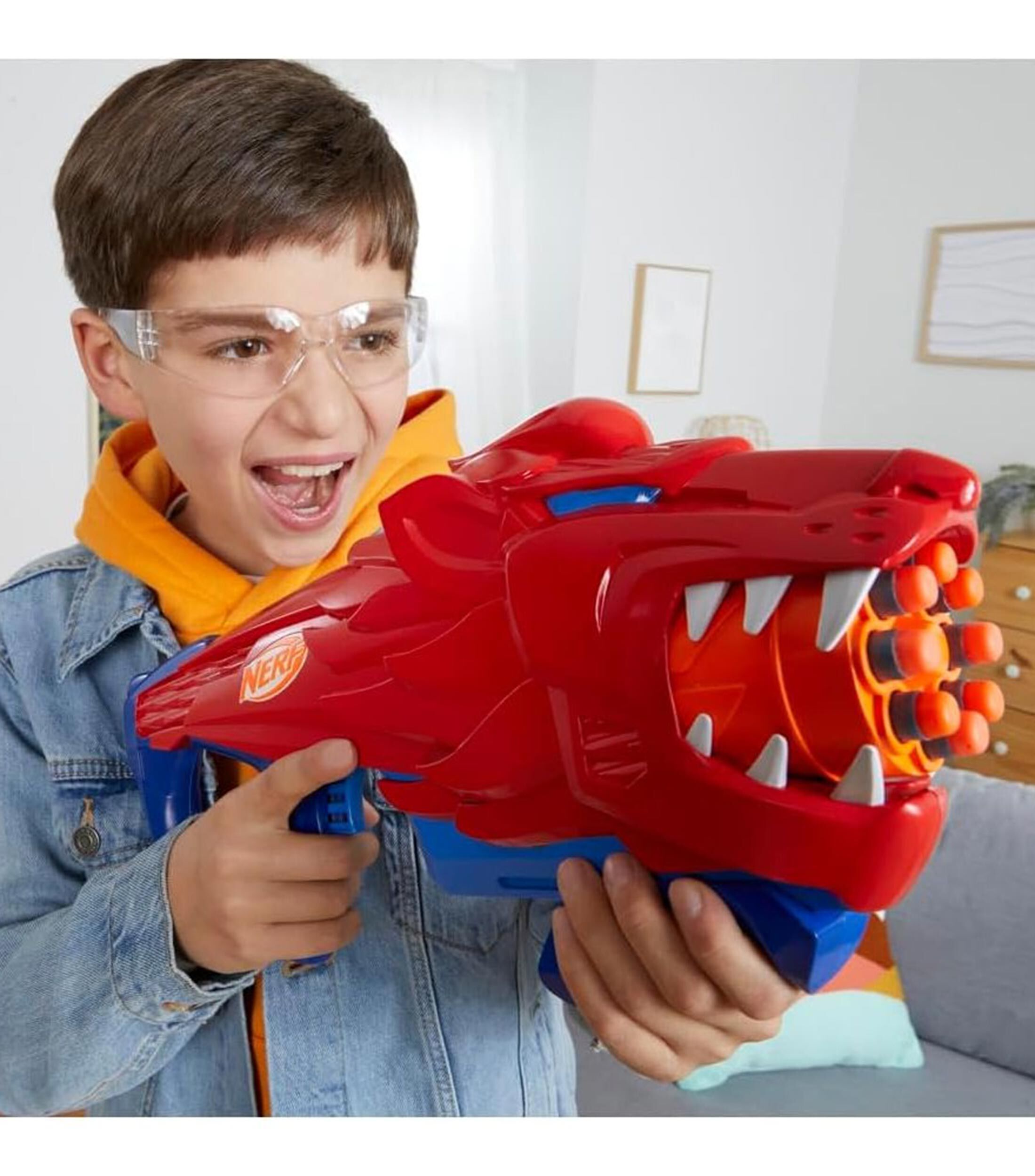 Foto 8 pulgar | Nerf Junior Wild Lionfuryhasbro