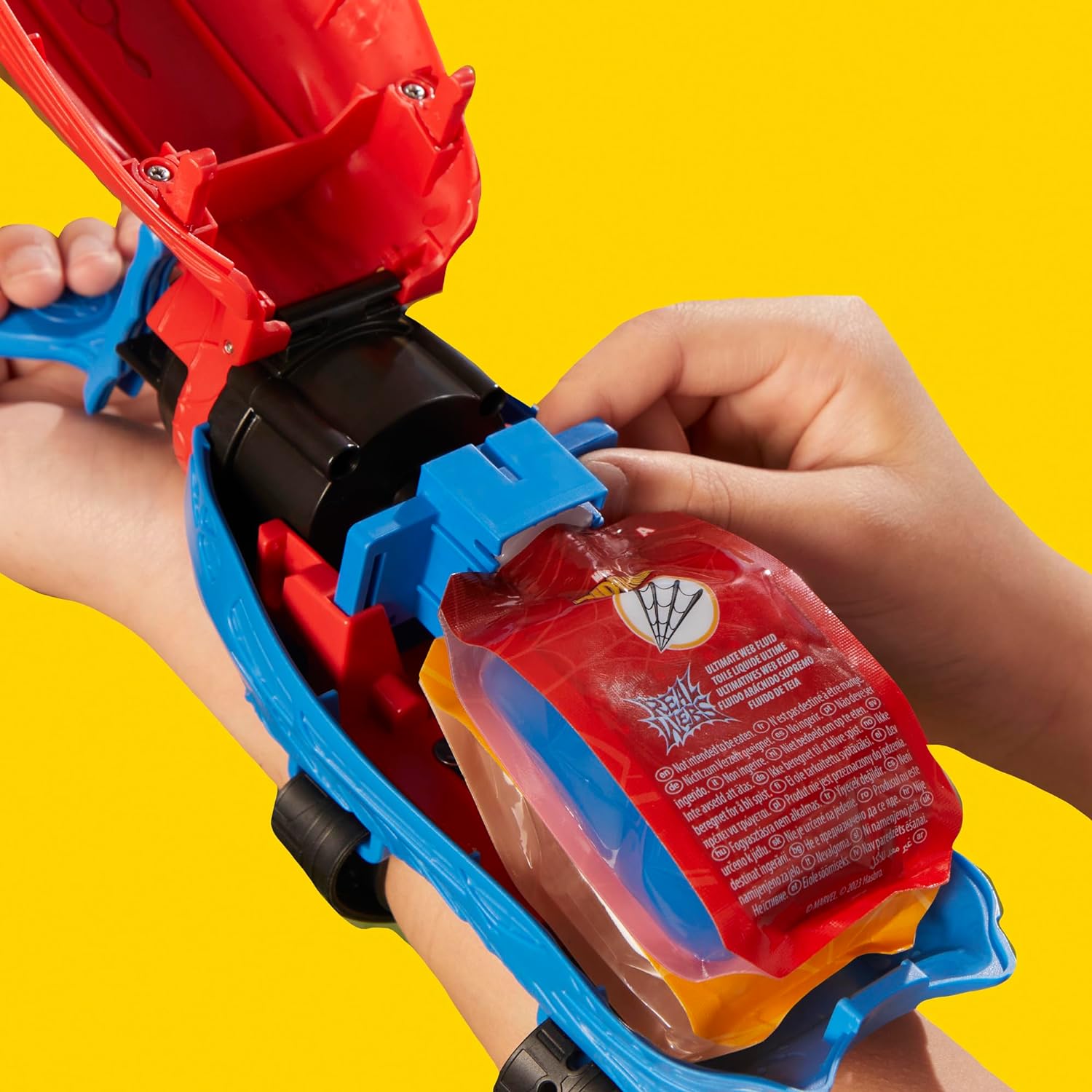 Foto 4 pulgar | Marvel Spider-man - Real Webs Lanzador Arácnido Supremo Hasbro