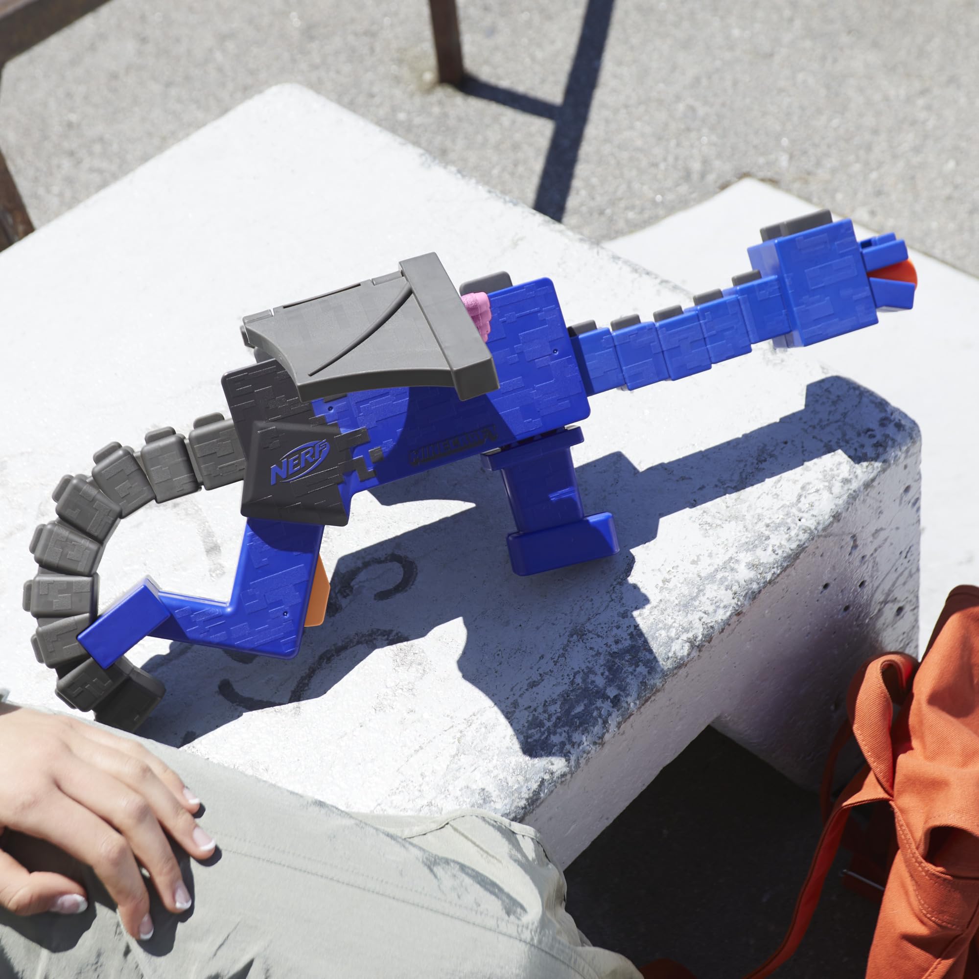 Foto 4 pulgar | Blaster Nerf Minecraft Ender Dragon Con 12 Dardos De Espuma Elite - Venta Internacional.