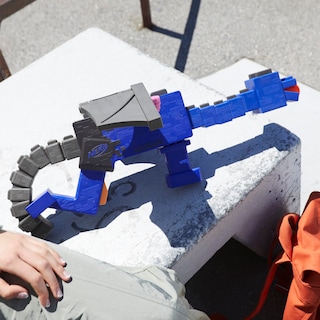 Foto 3 | Blaster Nerf Minecraft Ender Dragon Con 12 Dardos De Espuma Elite - Venta Internacional.