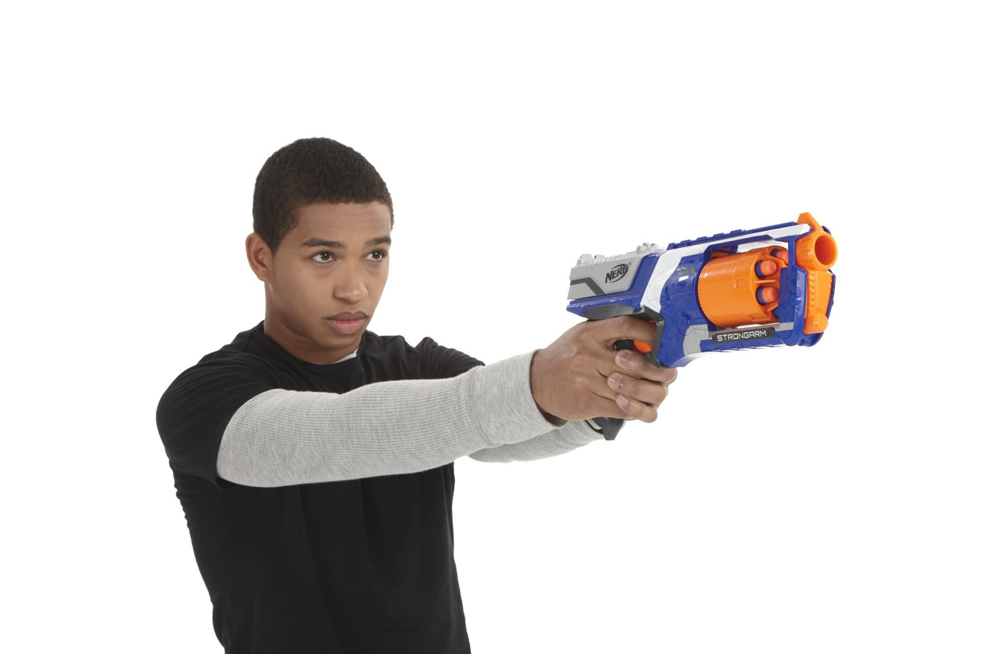 Foto 6 pulgar | Brazo Fuerte Nerf N Strike Elite De Toy Blaster Con Cañón Giratorio - Venta Internacional.