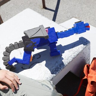 Foto 3 | Blaster Nerf Ner Minecraft Ender Dragon Con 12 Dardos - Venta Internacional.