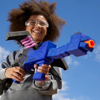 Foto 6 | Blaster Nerf Ner Minecraft Ender Dragon Con 12 Dardos - Venta Internacional.