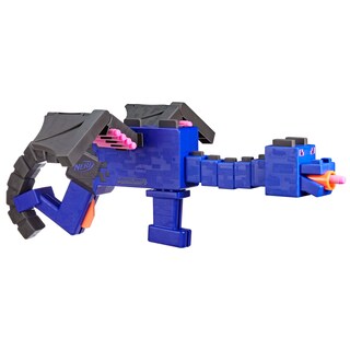 Foto 7 | Blaster Nerf Ner Minecraft Ender Dragon Con 12 Dardos - Venta Internacional.