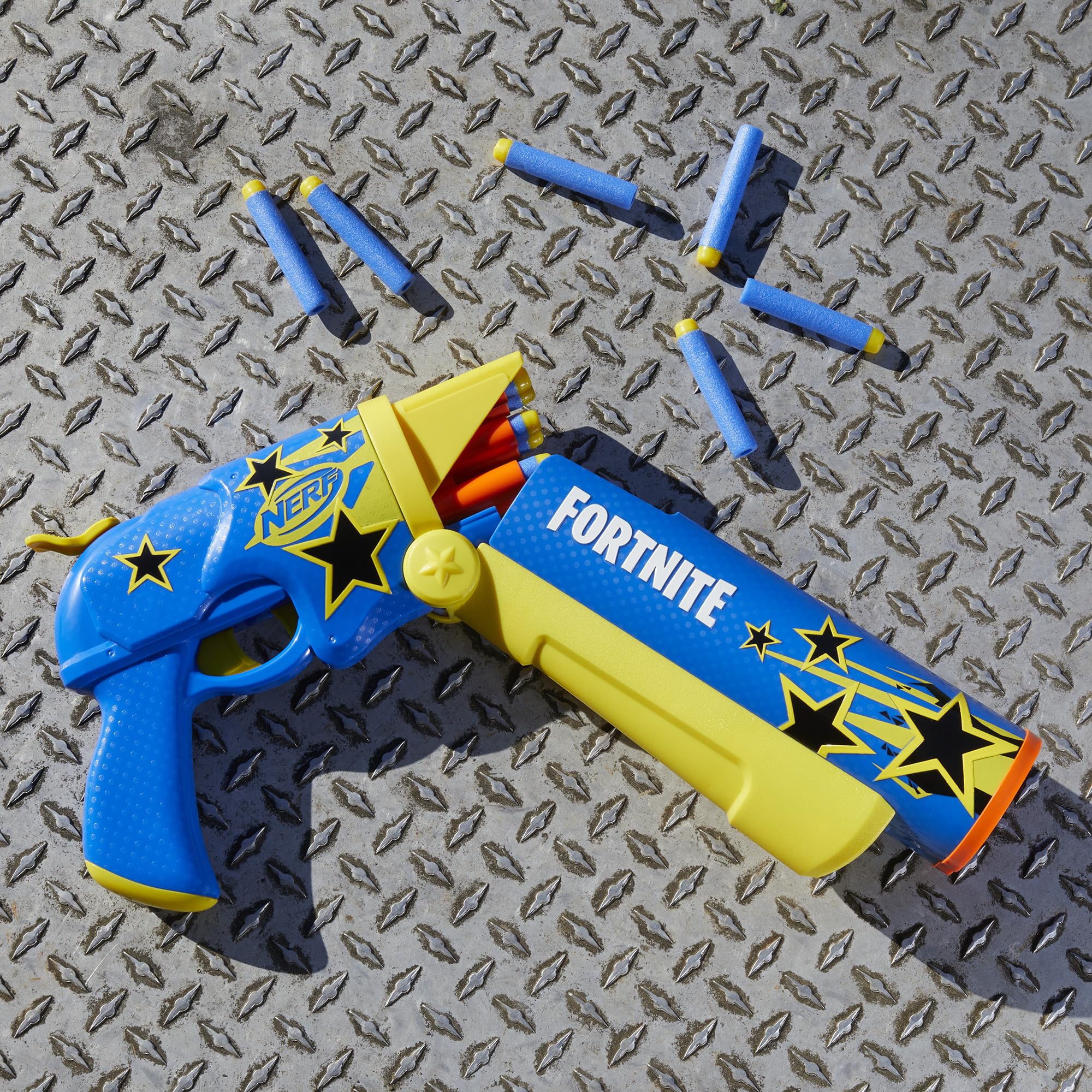 Foto 3 | Blaster Nerf Fortnite Half Half Hero Con Half Hero Wrap - Venta Internacional.