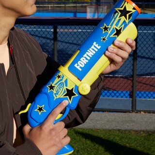 Foto 4 | Blaster Nerf Fortnite Half Half Hero Con Half Hero Wrap - Venta Internacional.