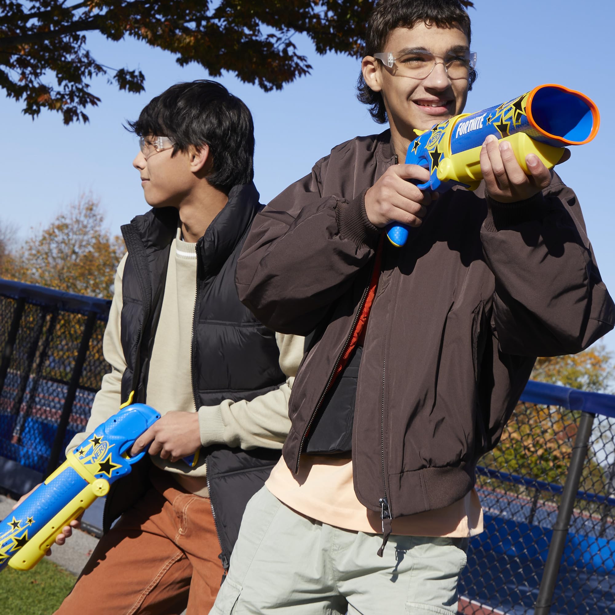 Foto 8 pulgar | Blaster Nerf Fortnite Half Half Hero Con Half Hero Wrap - Venta Internacional.