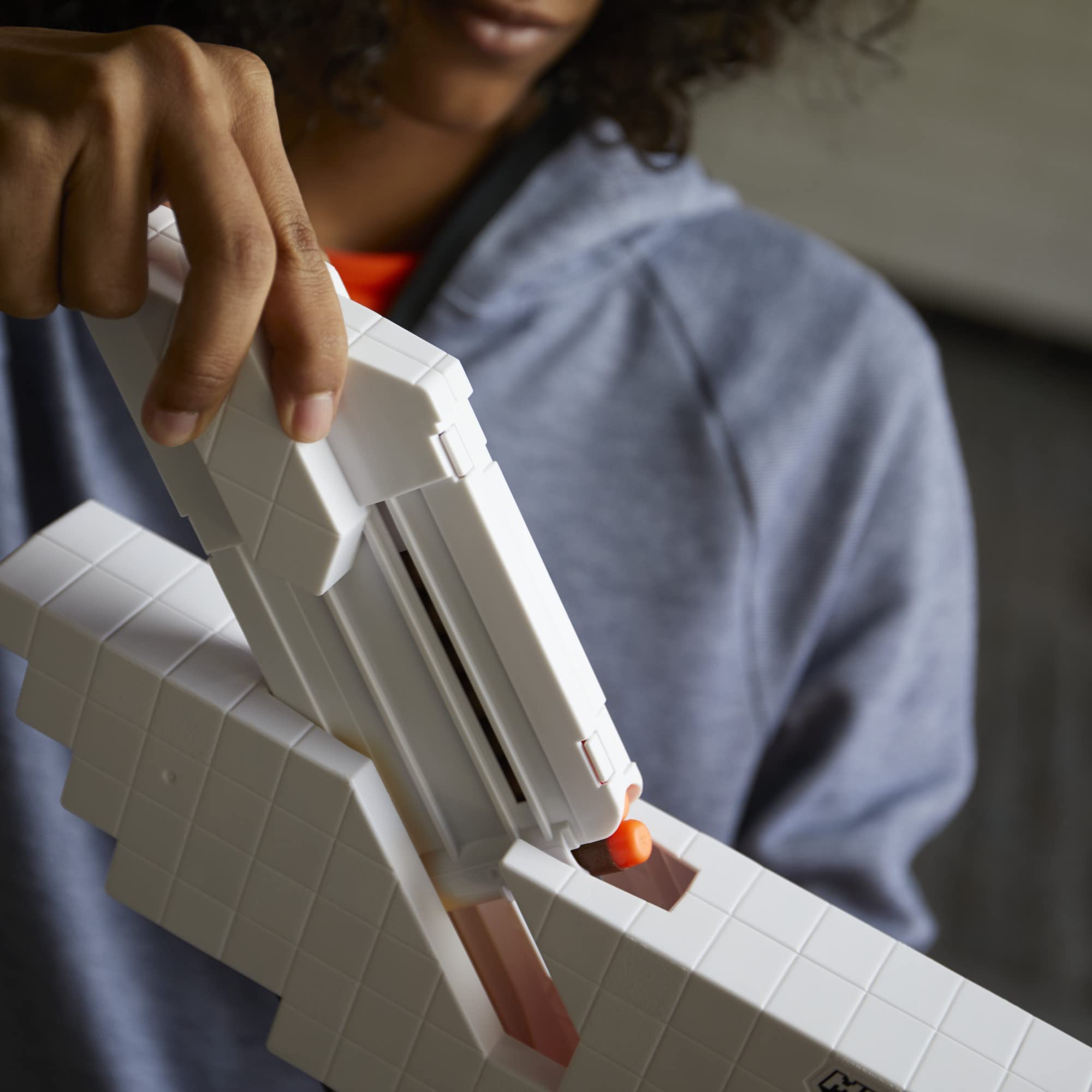 Foto 5 | Blaster Bow Nerf Motorizado Para Minecraft Con 8 Dardos - Venta Internacional.