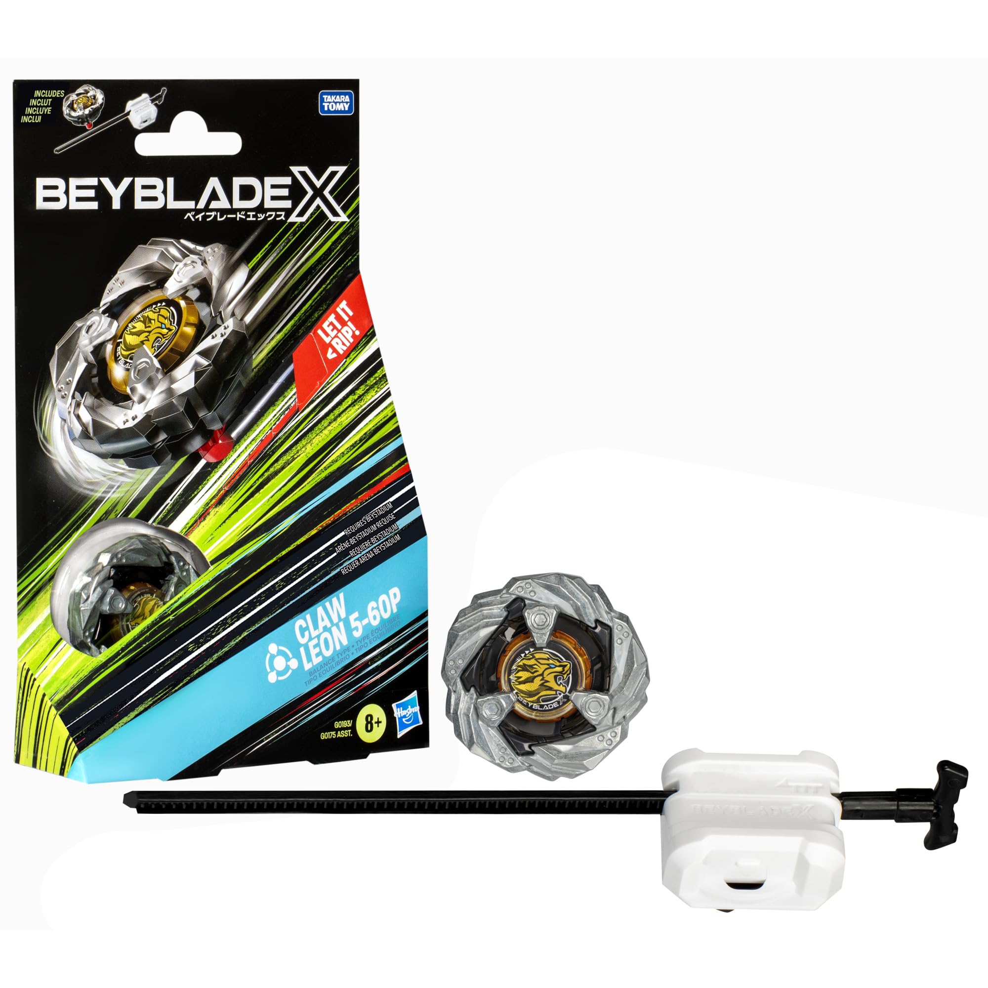Foto 2 pulgar | Beyblade X Claw Leon 5-60p con Lanzador 8y+ - Venta Internacional