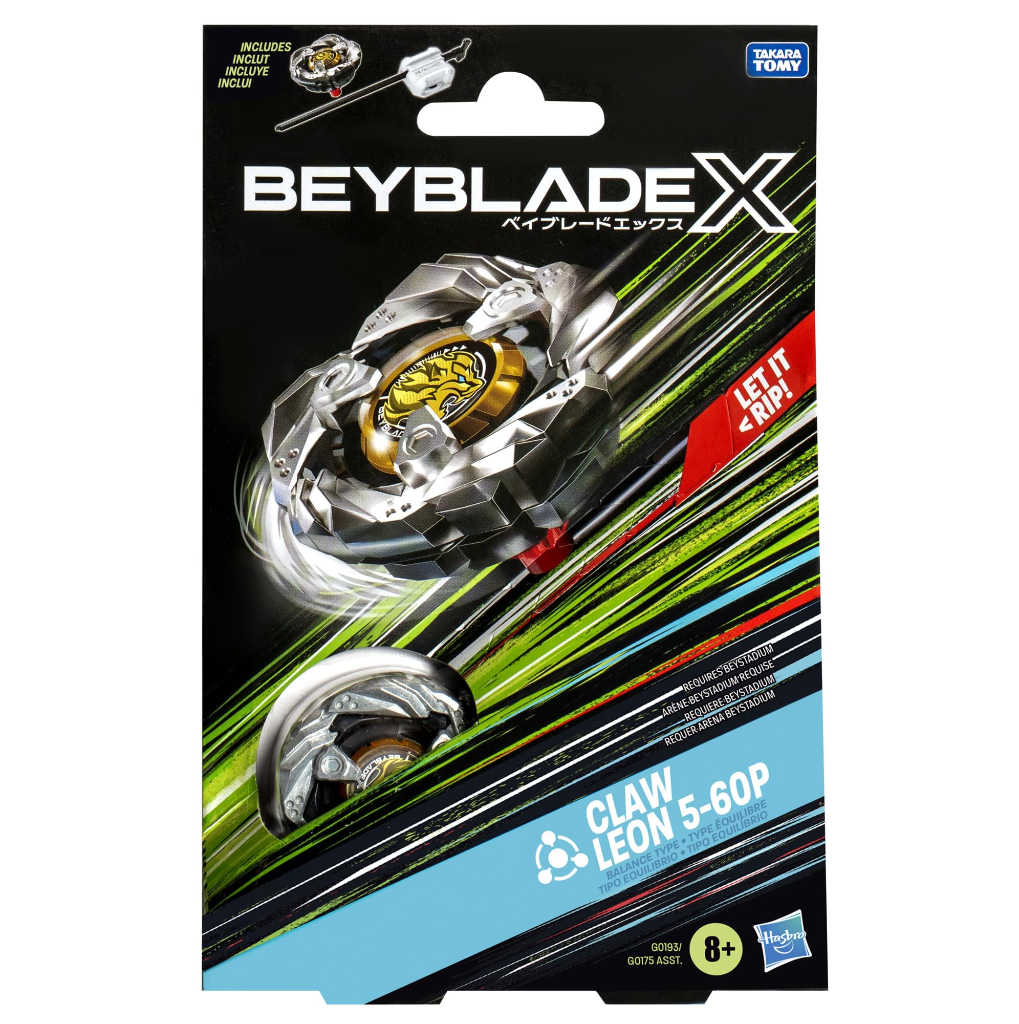 Foto 4 pulgar | Beyblade X Claw Leon 5-60p con Lanzador 8y+ - Venta Internacional
