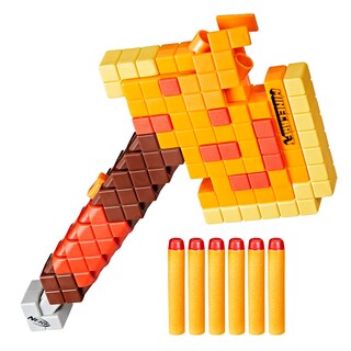 Foto 1 | Hacha Voladora de Dardos Nerf Minecraft Firebrand - Venta Internacional