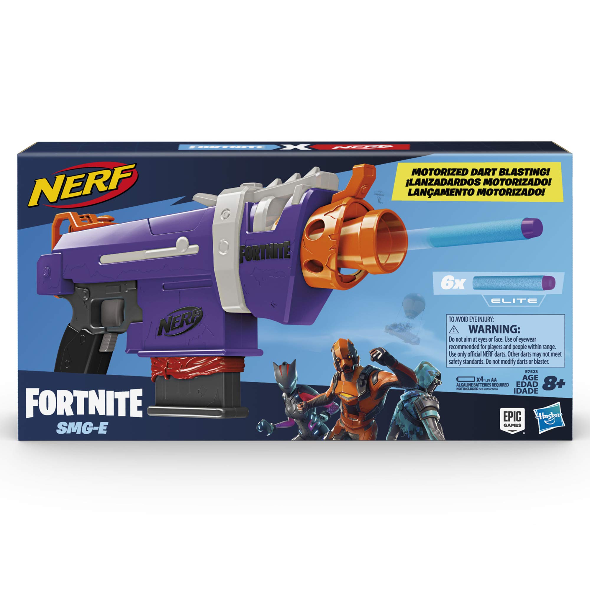 Foto 3 pulgar | Lanzador de Dardos Nerf Fortnite Infantil-Venta Internacional