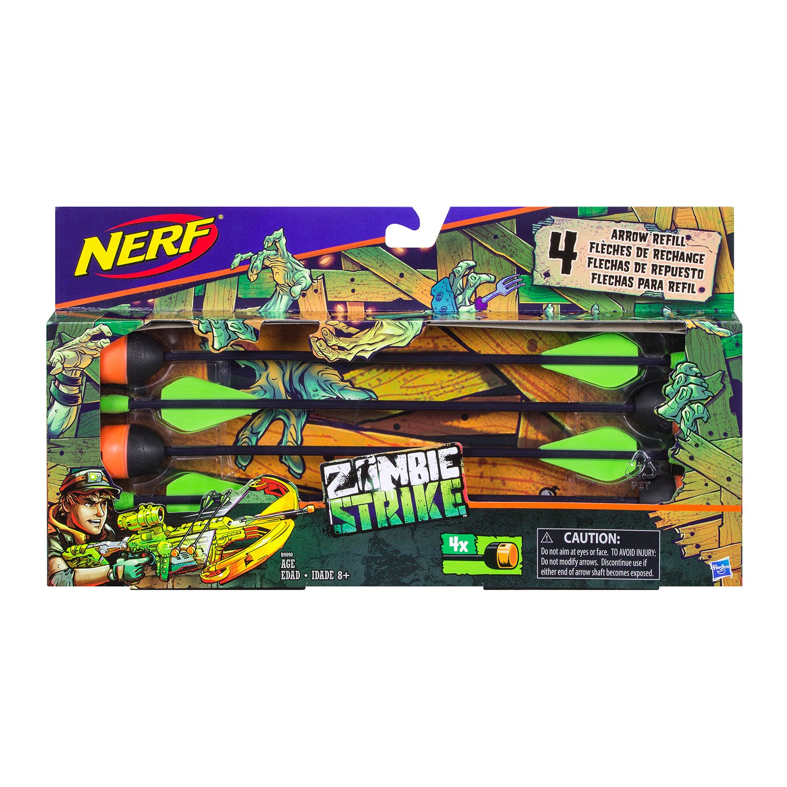 Foto 2 pulgar | Flechas de Repuesto Nerf Zombie Strike de Juguete-Venta Internacional