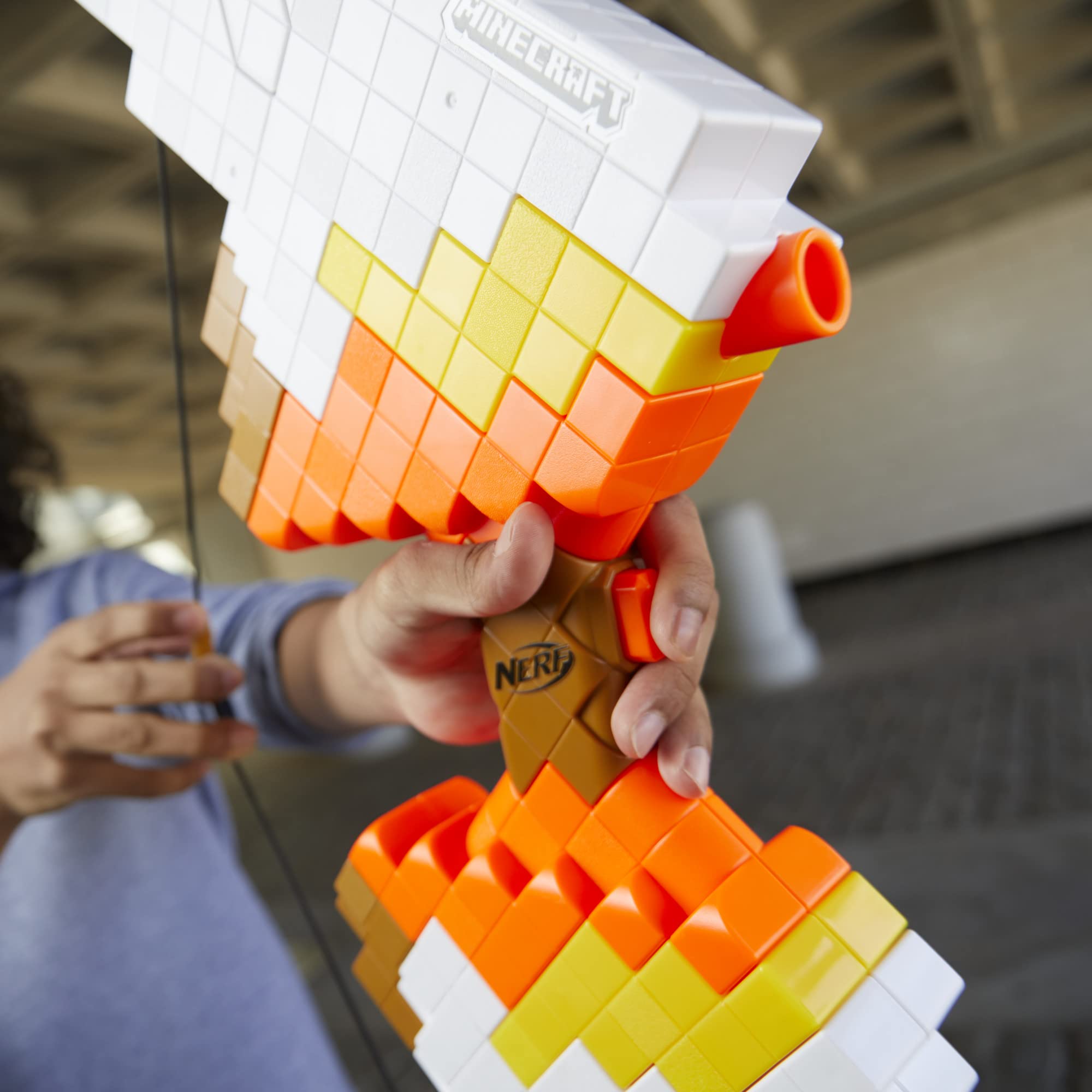 Foto 7 pulgar | Lanzador de Dardos Nerf Minecraft Infantil-Venta Internacional