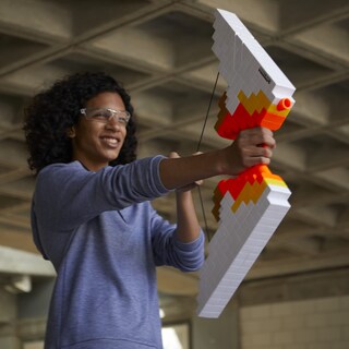 Foto 7 | Lanzador de Dardos Nerf Minecraft Infantil-Venta Internacional