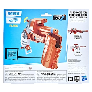 Foto 5 | Lanzador de Dardos Nerf Fortnite Flare Infantil-Venta Internacional
