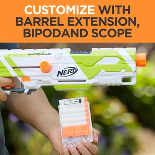 Foto 5 | Lanzador Nerf Longstrike Modulus con Accesorios y Dardos Elite - Venta Internacional