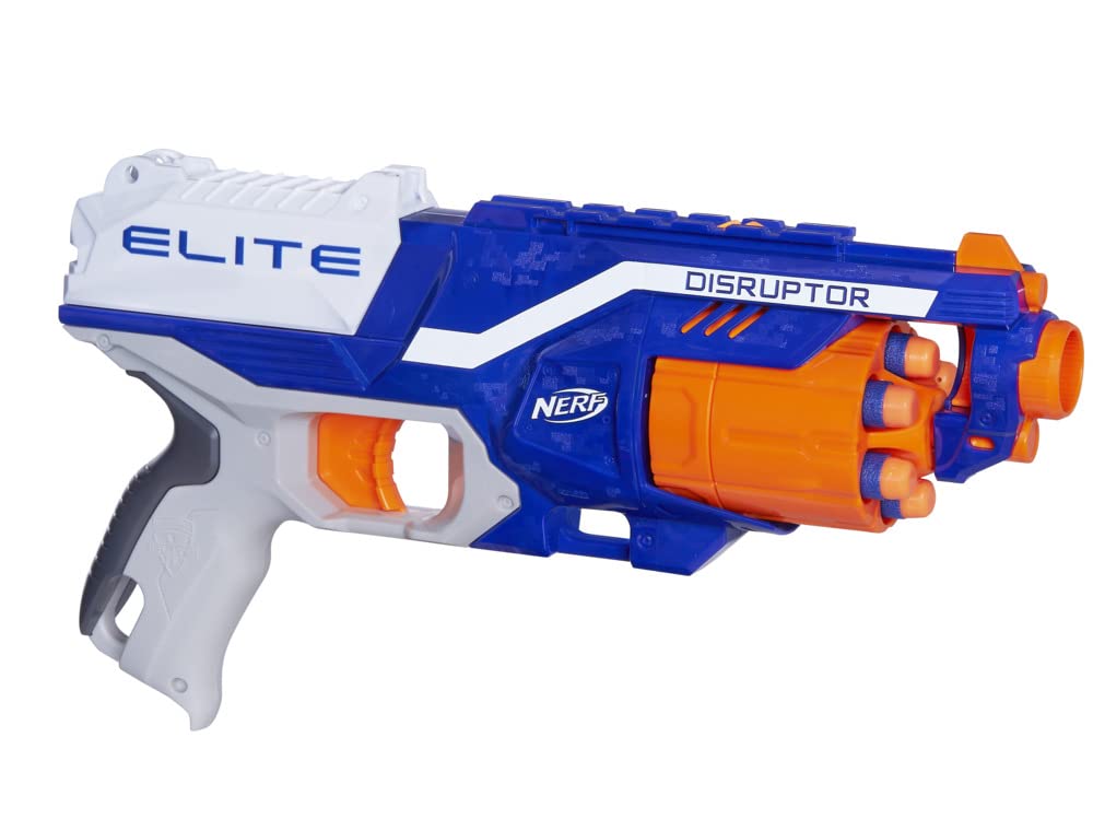 Foto 1 | Blaster Nerf Disruptor Elite con Tambor Giratorio de 6 Dardos - Venta Internacional