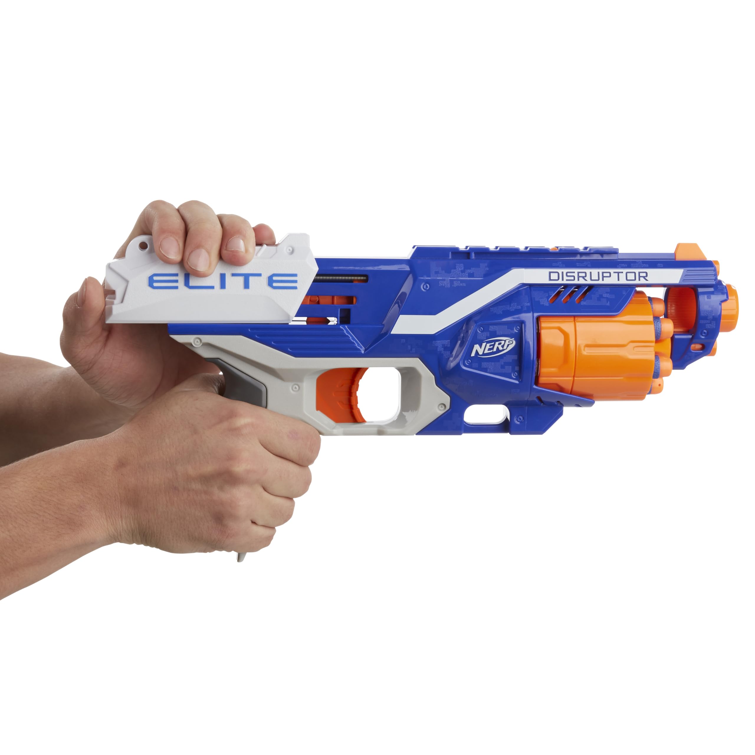 Foto 6 pulgar | Blaster Nerf Disruptor Elite con Tambor Giratorio de 6 Dardos - Venta Internacional