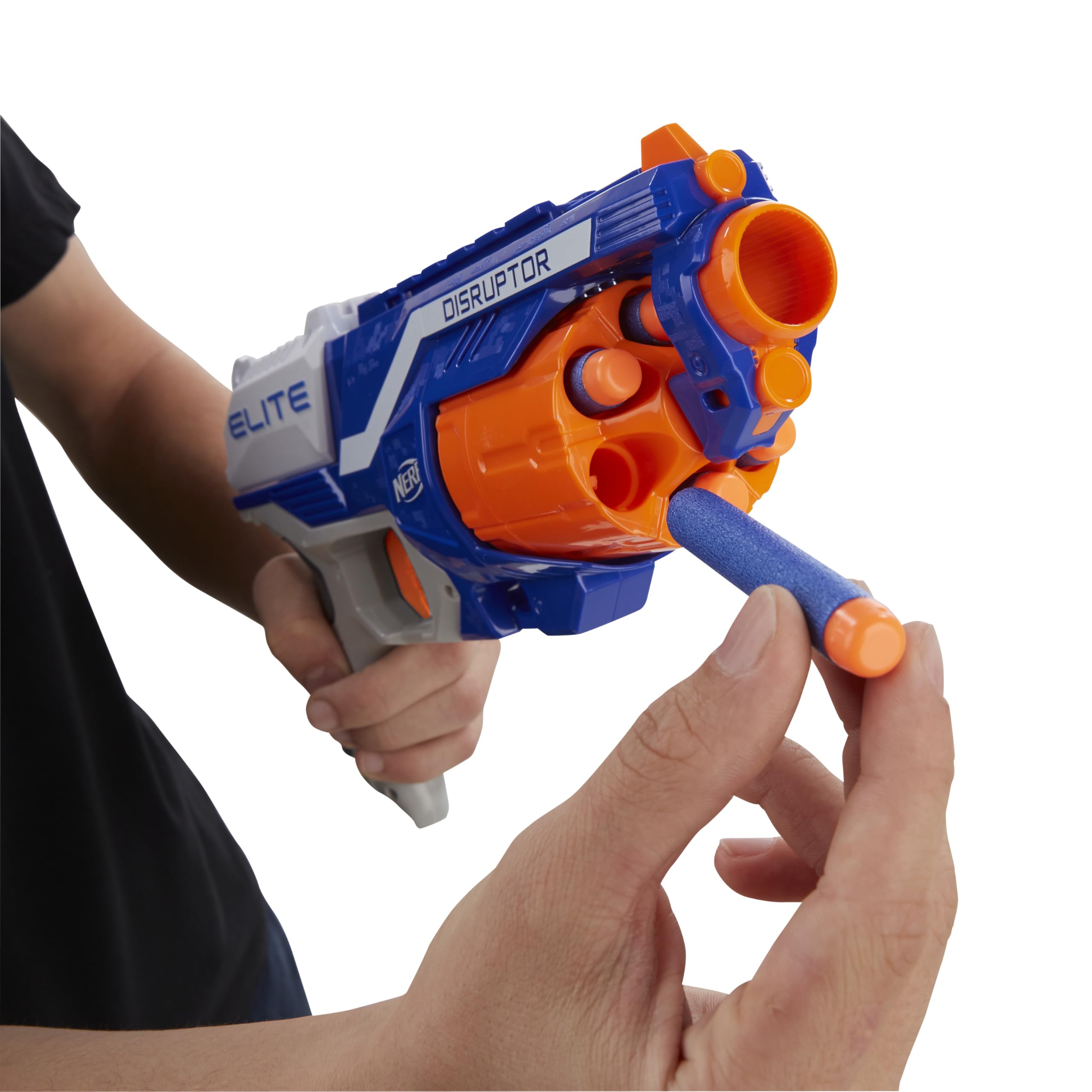 Foto 7 pulgar | Blaster Nerf Disruptor Elite con Tambor Giratorio de 6 Dardos - Venta Internacional
