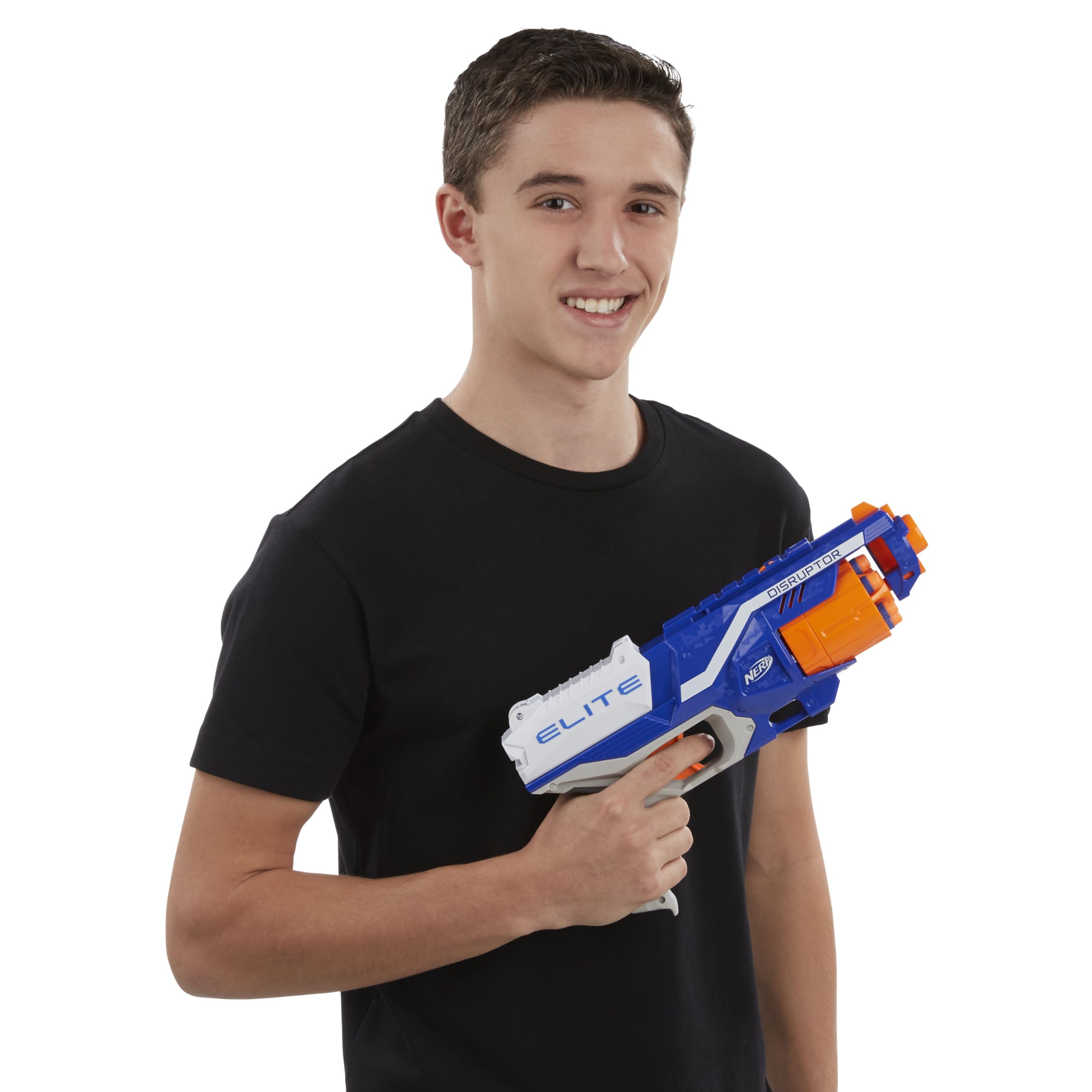 Foto 8 pulgar | Blaster Nerf Disruptor Elite con Tambor Giratorio de 6 Dardos - Venta Internacional