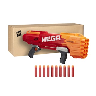 Foto 2 | Figura Blaster Nerf Mega Twinshock con 10 Dardos - Venta Internacional