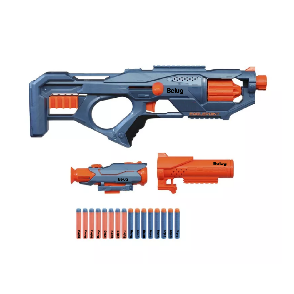 Foto 2 | Lanzador 2.0 Belug Rd-8 Con 16 Dardos 8+ Azul