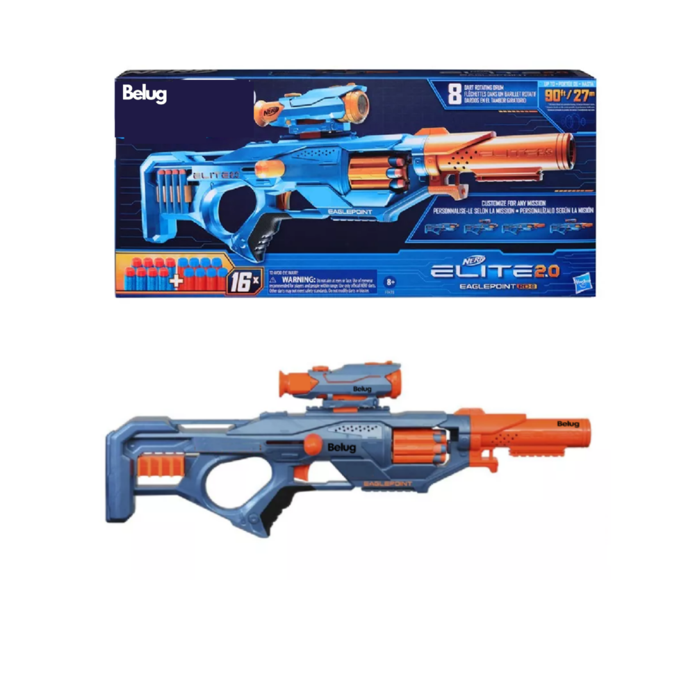 Foto 5 | Lanzador 2.0 Belug Rd-8 Con 16 Dardos 8+ Azul