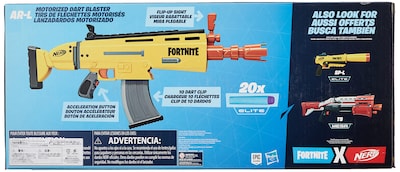 Foto 5 | Lanzador De Juguete Motorizado Nerf Fortnite Ar-l Con 20 Dardos - Venta Internacional.