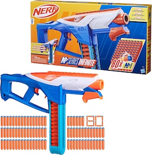 Foto 1 | Lanzador De Dardos Nerf N Series, Lanzador Infinite, 80 Dardos N1