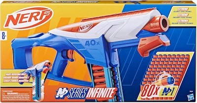 Foto 4 | Lanzador De Dardos Nerf N Series, Lanzador Infinite, 80 Dardos N1