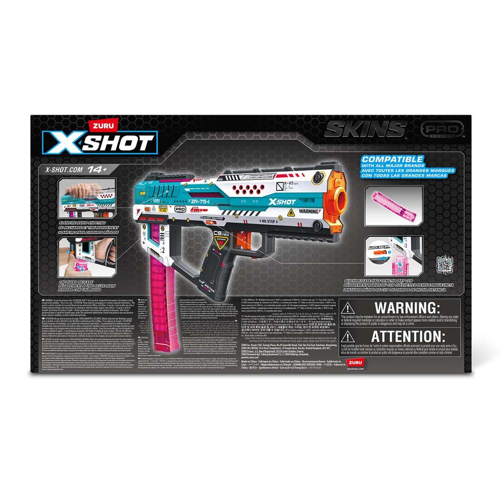 Foto 4 pulgar | Xshot Pistola De Juguete Skins Pro Series Fury-x 40 Dardos