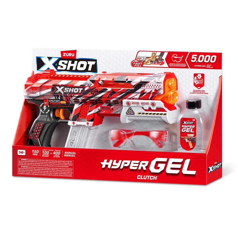 Foto 3 pulgar | Xshot Pistola De Juguete Hyper Gel Clutch 5000 Municiones De Gel