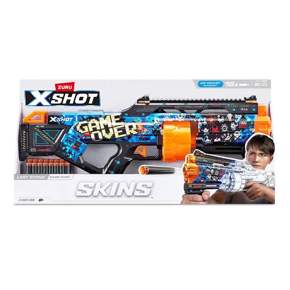 Xshot Pistola De Juguete Skins Last Stand Game Over 16 Dardos